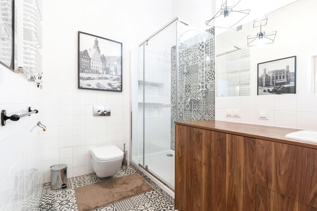 Wyjatkowy Apartament Na Rynku Wrocław Extérieur photo